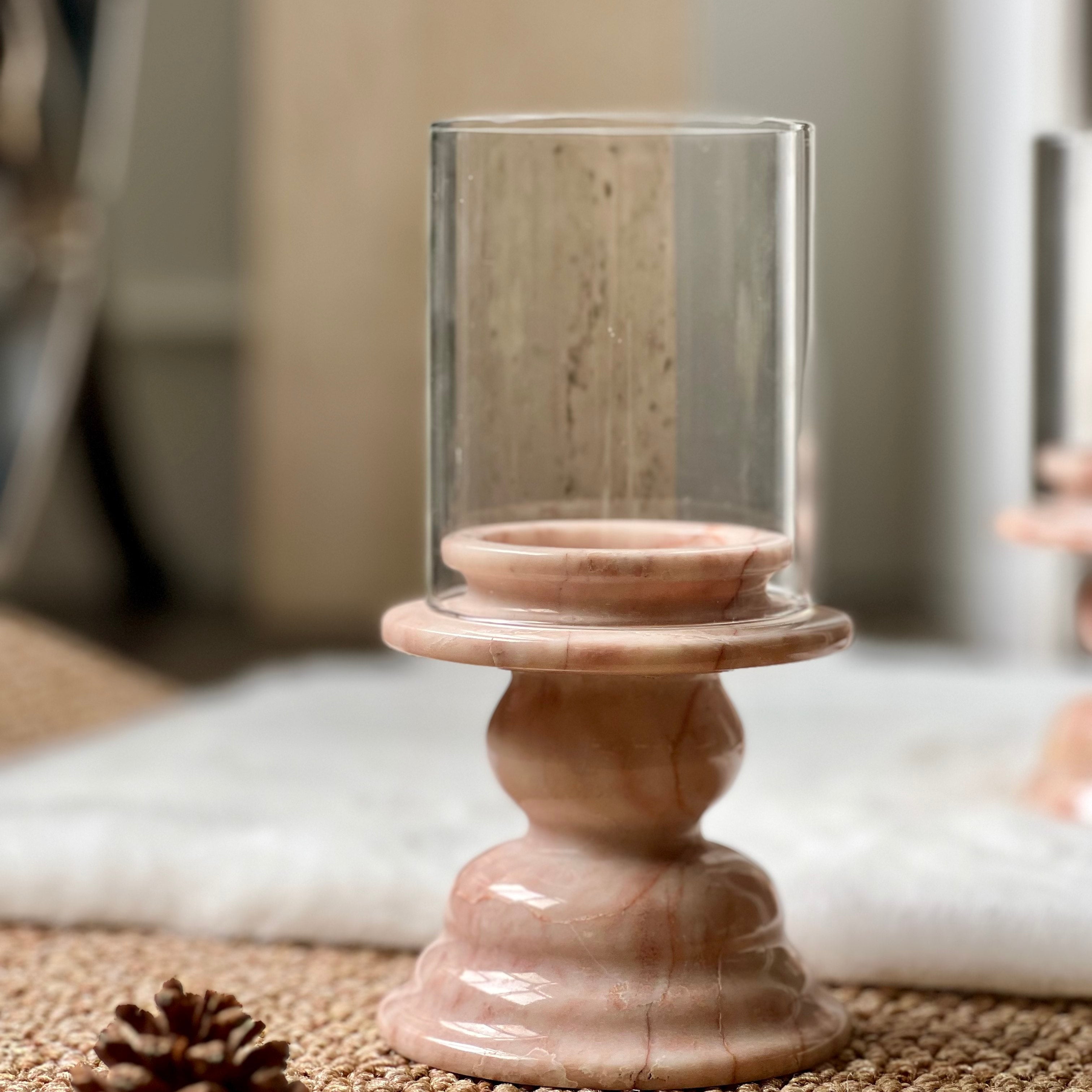 Modern Minimalist Marble Candle Holder Decor