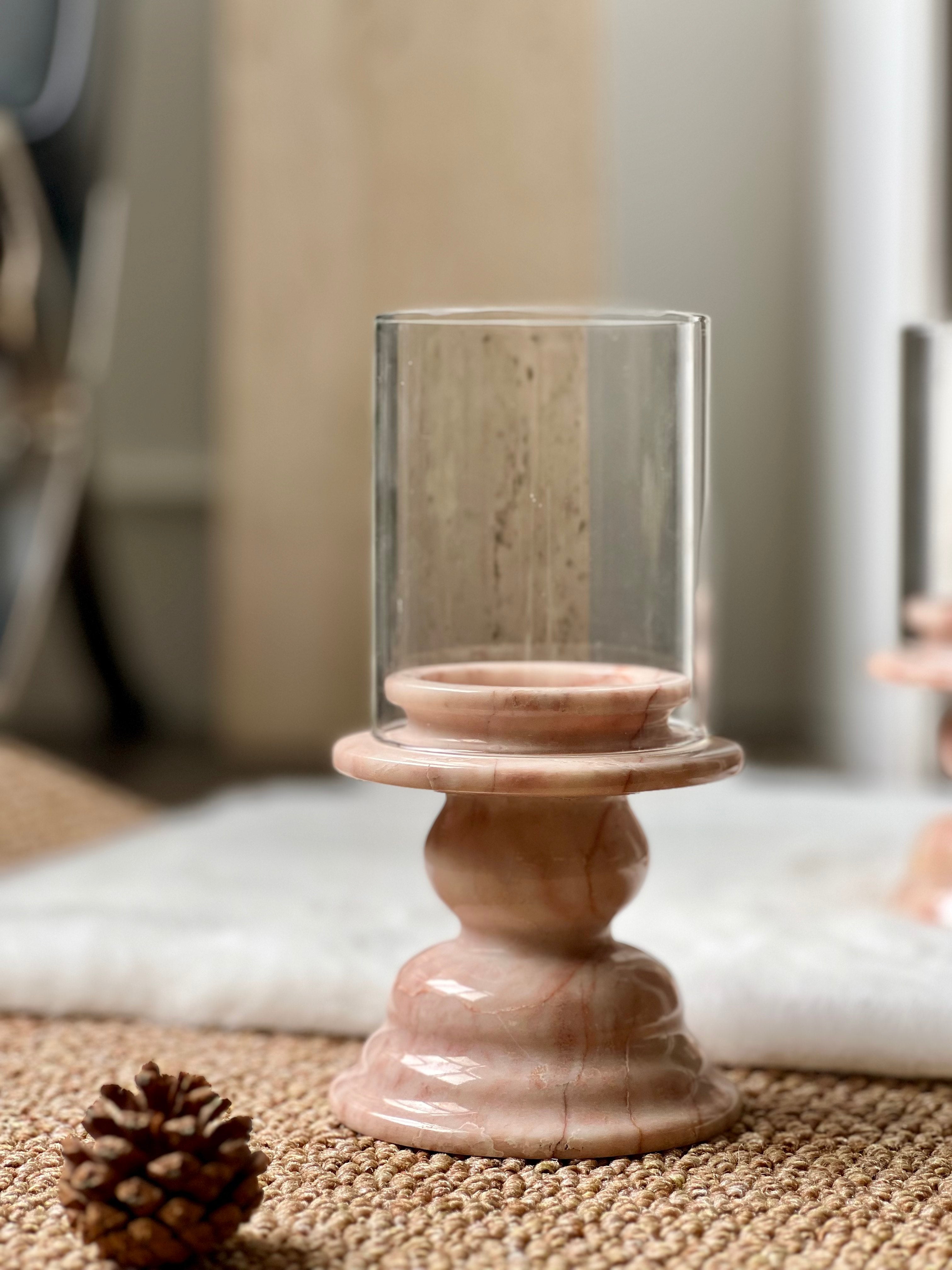 Modern Minimalist Marble Candle Holder Decor