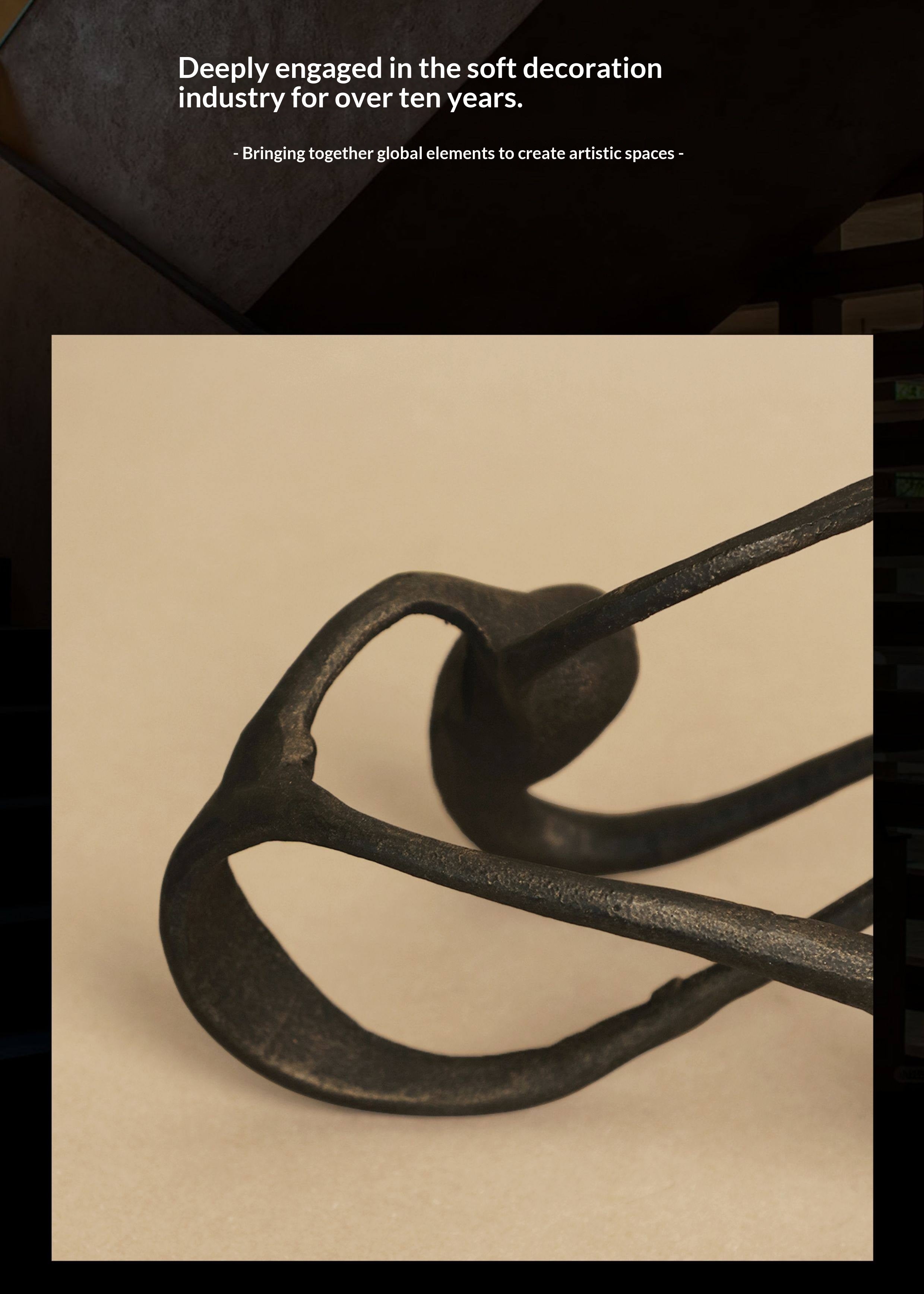 Modern Minimalist Geometric Abstract Art Decor Piece