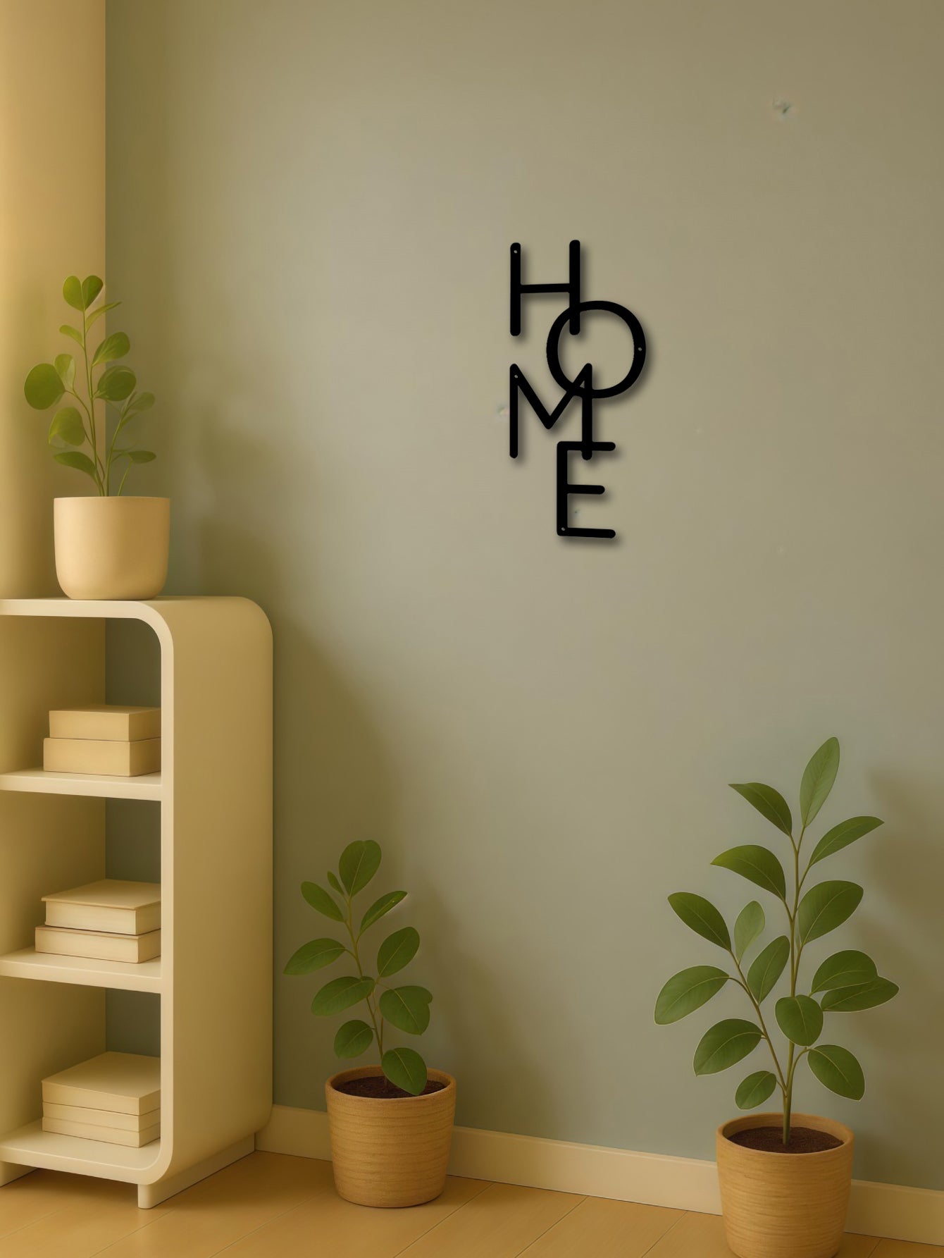 Metal Wall Decor HOME Letter Wall Sign Unique Design For Bedroom Decor&Gifts