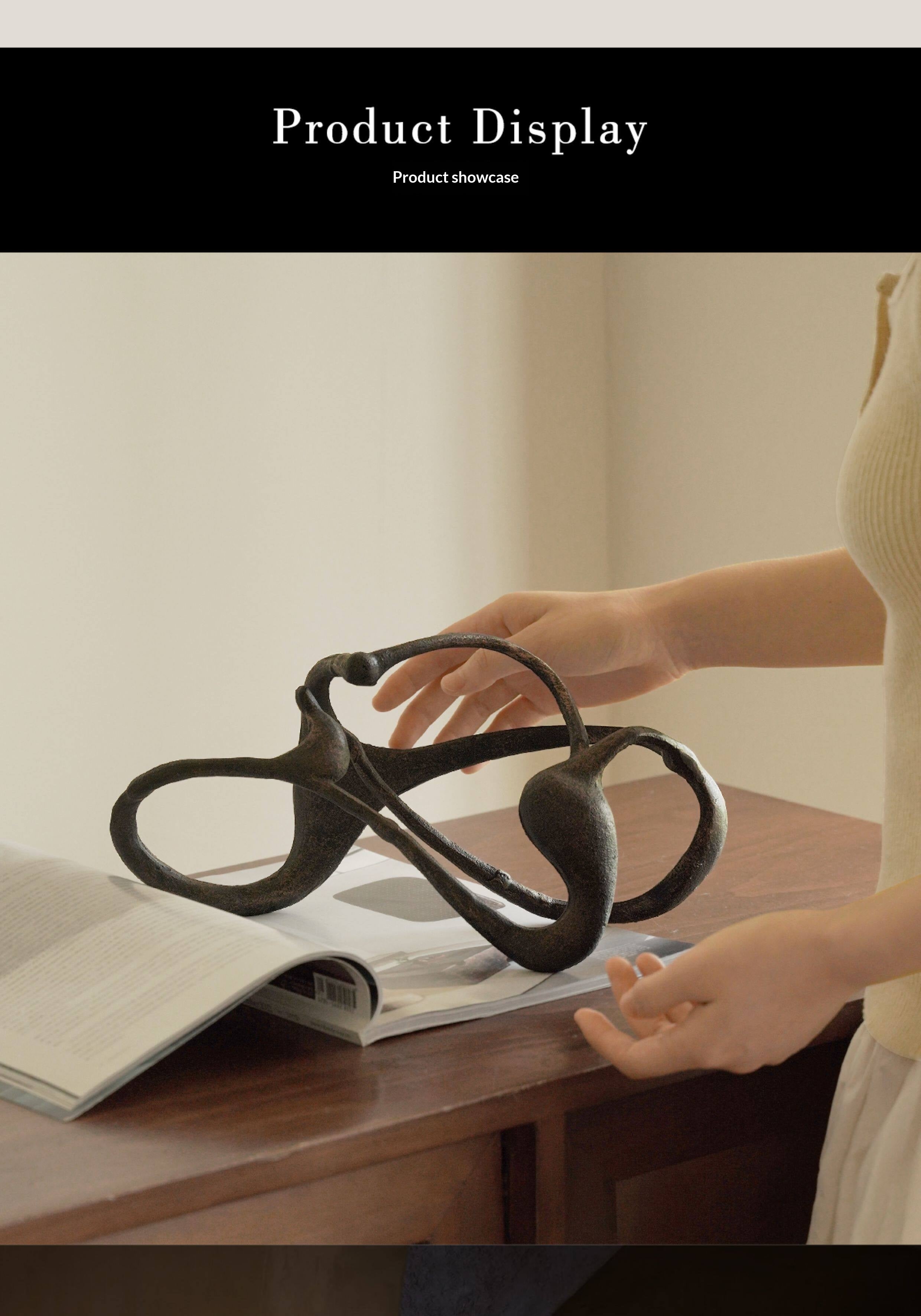 Modern Minimalist Geometric Abstract Art Decor Piece