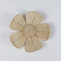 Floral Wall Decor Woven Rattan Wall Hanging
